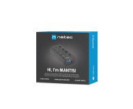 Natec HUB USB 3.0 MANTIS 2 4-PORTY Z WŁĄCZNIKIEM+ZASILACZ - 1470222 - zdjęcie 6